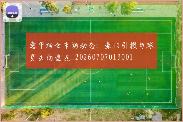 意甲转会市场动态：豪门引援与球员去向盘点_20260707013001